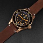 Steeldive 1952S Bronze with leather strap